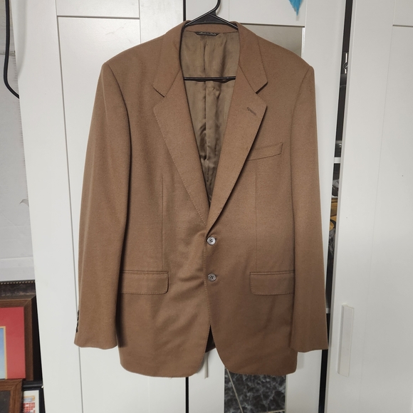 Ermenegildo Zegna Wool Cashmere Sport Coat Blazer 42R Syd Jerome Italy Luxury